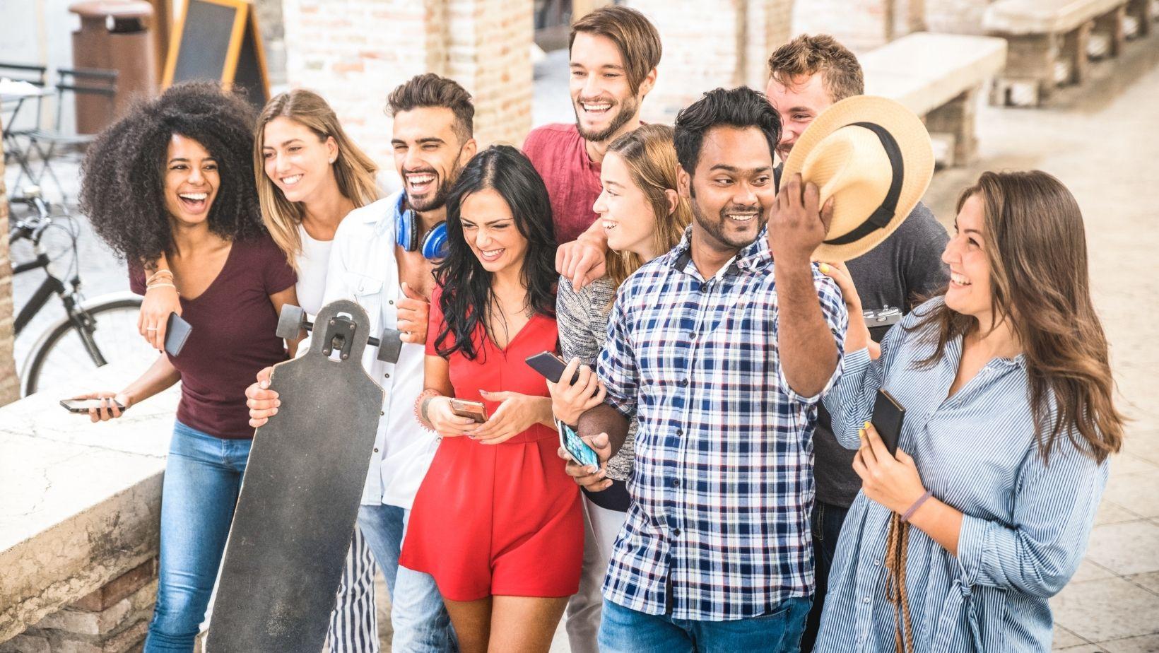 Millennial Travel background